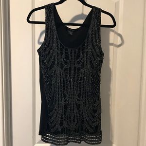 Sparkly Black Tank